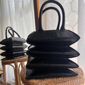 STAUD Hutton Accordion Handle Bag